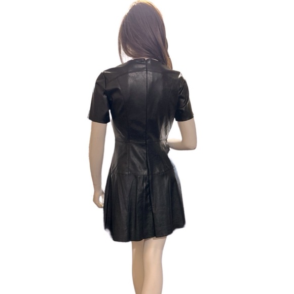 One Clothing Faux Leather Dress - Picture 3 of 3